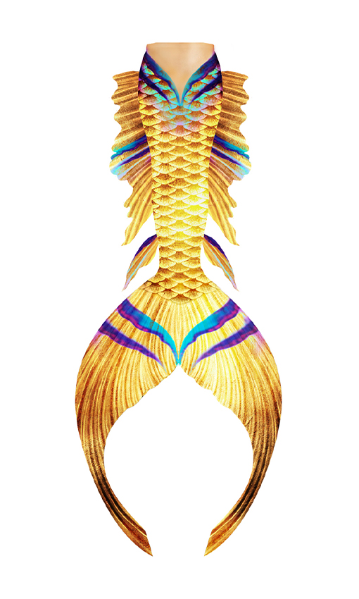 Gold Cleopatra Mermaid Tail