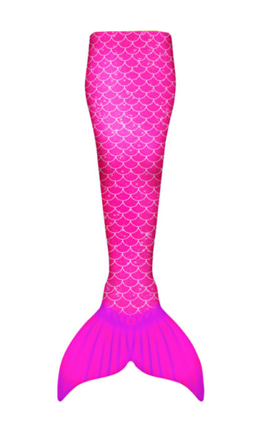 Pink Coral Mermaid Tail