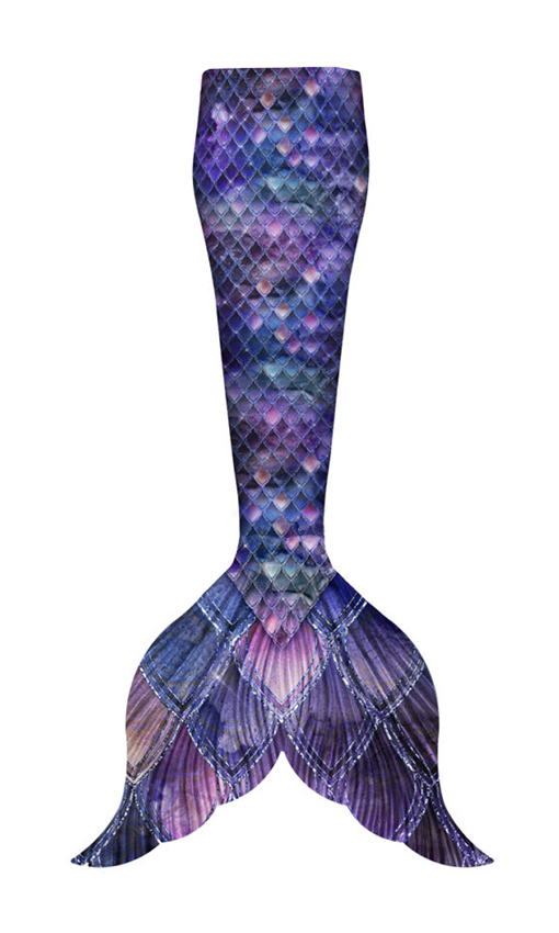 Purple Dragon Mermaid Tail