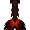 Crimson Siren Mermaid Tail