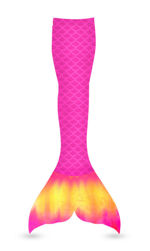 Pink Coral Lemonade Mermaid Tail