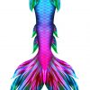 Rainbow Siren Mermaid Tail