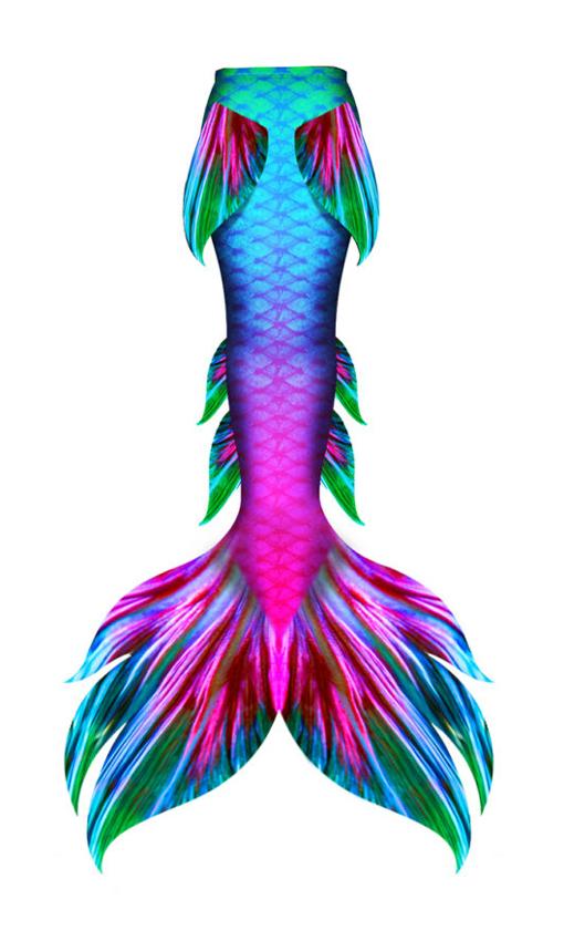 Rainbow Siren Mermaid Tail