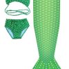 Medium Sea Green Swimmable Mermaid Tail