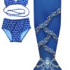 Cerulean Blue Swimmable Mermaid Tail