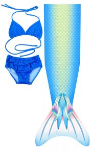 Picton Blue Swimmable Mermaid Tail