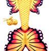 Yellow Butterfly Mermaid Tail